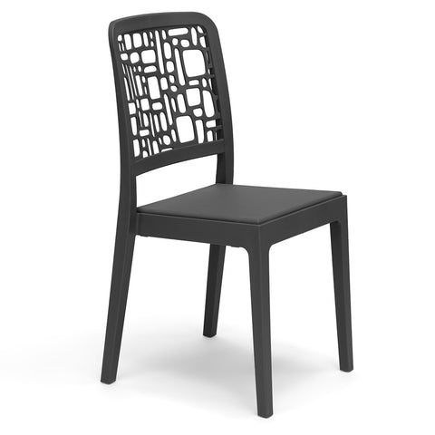 Sedia in polipropilene Medea impilabile Design moderno da Interno/Esterno