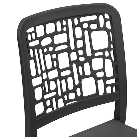 Sedia in polipropilene Medea impilabile Design moderno da Interno/Esterno