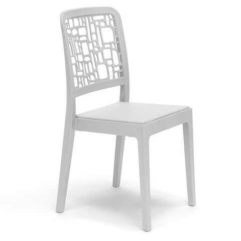 Sedia in polipropilene Medea impilabile Design moderno da Interno/Esterno