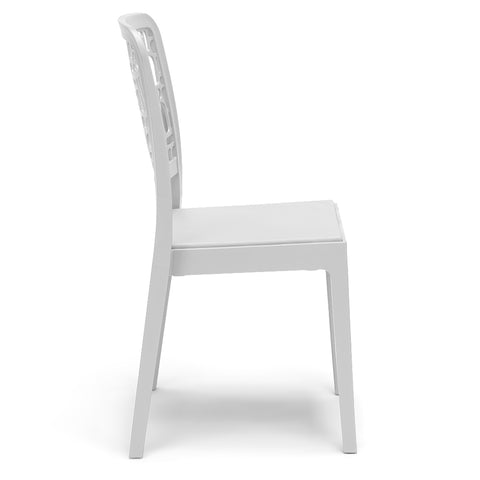 Sedia in polipropilene Medea impilabile Design moderno da Interno/Esterno