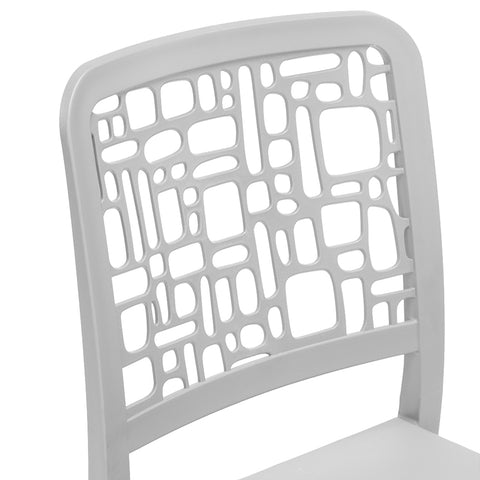 Sedia in polipropilene Medea impilabile Design moderno da Interno/Esterno