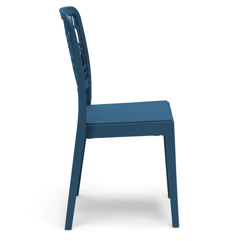 Sedia in polipropilene Medea impilabile Design moderno da Interno/Esterno