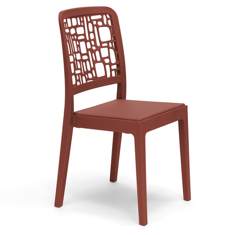 Sedia in polipropilene Medea impilabile Design moderno da Interno/Esterno
