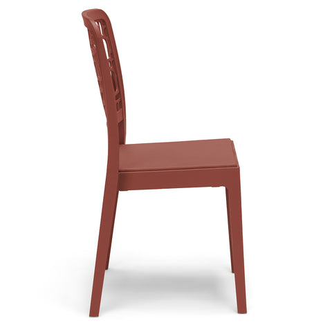 Sedia in polipropilene Medea impilabile Design moderno da Interno/Esterno