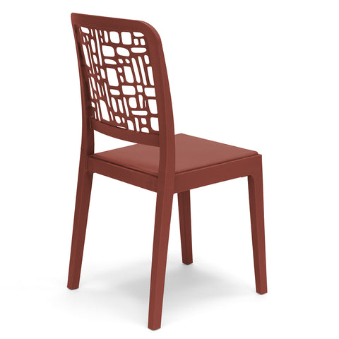 Sedia in polipropilene Medea impilabile Design moderno da Interno/Esterno