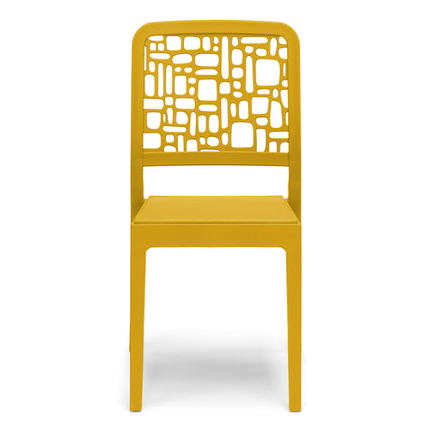 Sedia in polipropilene Medea impilabile Design moderno da Interno/Esterno
