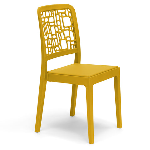 Sedia in polipropilene Medea impilabile Design moderno da Interno/Esterno