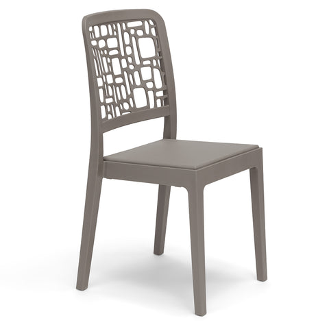 Sedia in polipropilene Medea impilabile Design moderno da Interno/Esterno