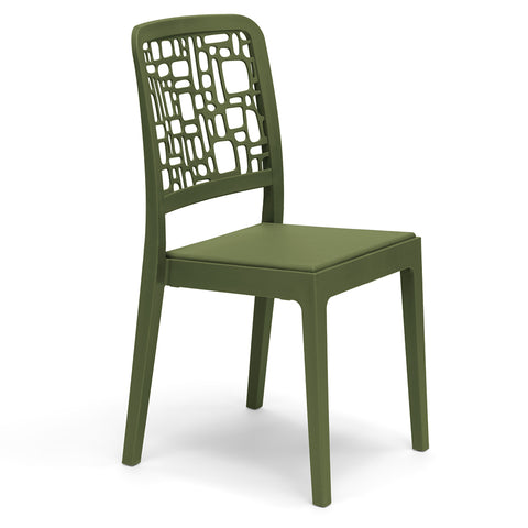 Sedia in polipropilene Medea impilabile Design moderno da Interno/Esterno