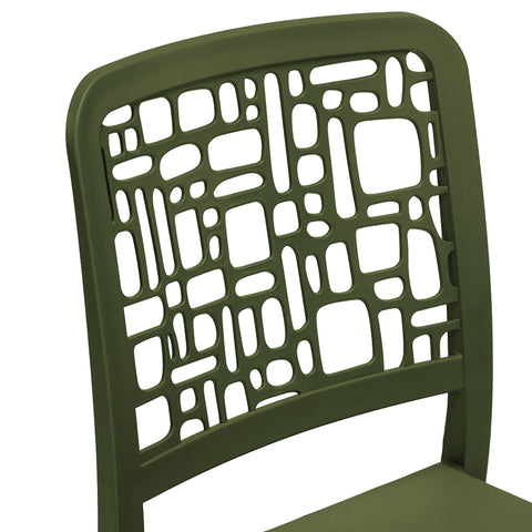 Sedia in polipropilene Medea impilabile Design moderno da Interno/Esterno