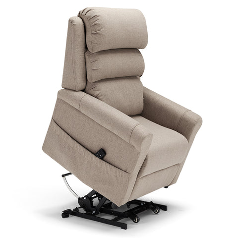 Poltrona elettrica relax 2 motori New Boston con posizione letto e Kit Optional Roller System e Kit Optional Batteria