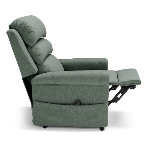 Poltrona elettrica relax 2 motori New Boston con posizione letto e Kit Optional Roller System e Kit Optional Batteria