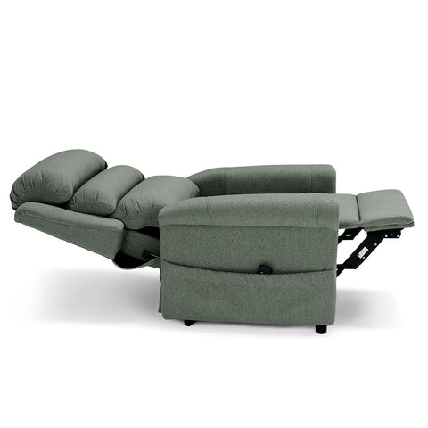 Poltrona elettrica relax 2 motori New Boston con posizione letto e Kit Optional Roller System e Kit Optional Batteria