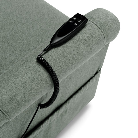Poltrona elettrica relax 2 motori New Boston con posizione letto e Kit Optional Roller System e Kit Optional Batteria