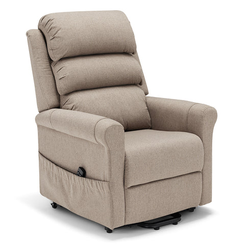 Poltrona elettrica relax 2 motori New Boston con posizione letto e Kit Optional Roller System e Kit Optional Batteria