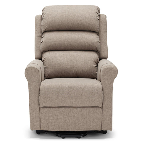 Poltrona elettrica relax 2 motori New Boston con posizione letto e Kit Optional Roller System e Kit Optional Batteria