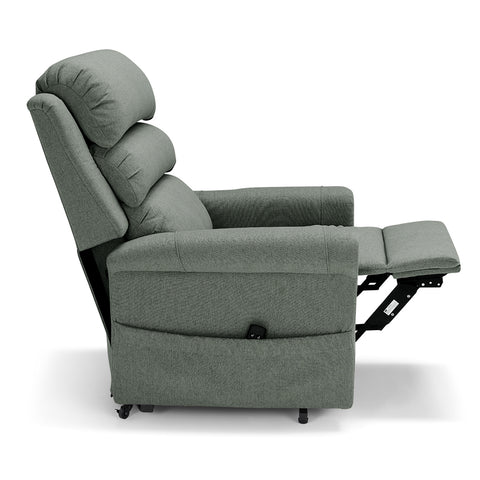 Poltrona elettrica relax 2 motori New Boston con posizione letto e Kit Optional Roller System e Kit Optional Batteria