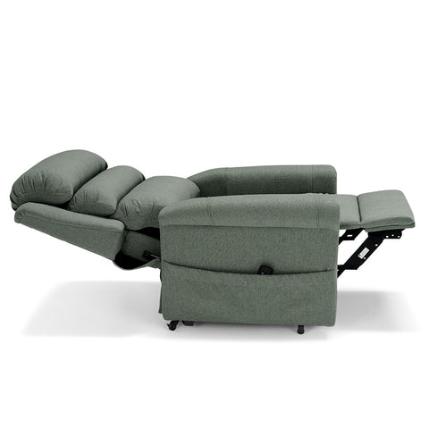 Poltrona elettrica relax 2 motori New Boston con posizione letto e Kit Optional Roller System e Kit Optional Batteria