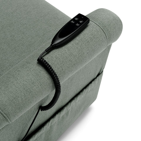 Poltrona elettrica relax 2 motori New Boston con posizione letto e Kit Optional Roller System e Kit Optional Batteria