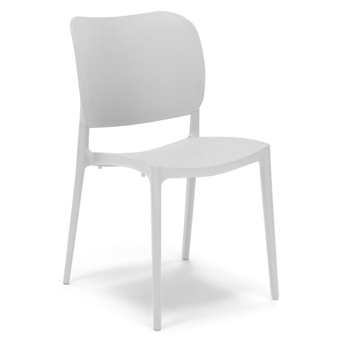 Sedia in polipropilene Orbita impilabile Design moderno da Interno/Esterno