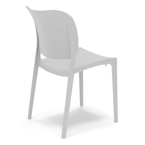 Sedia in polipropilene Orbita impilabile Design moderno da Interno/Esterno