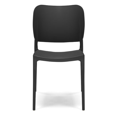 Sedia in polipropilene Orbita impilabile Design moderno da Interno/Esterno