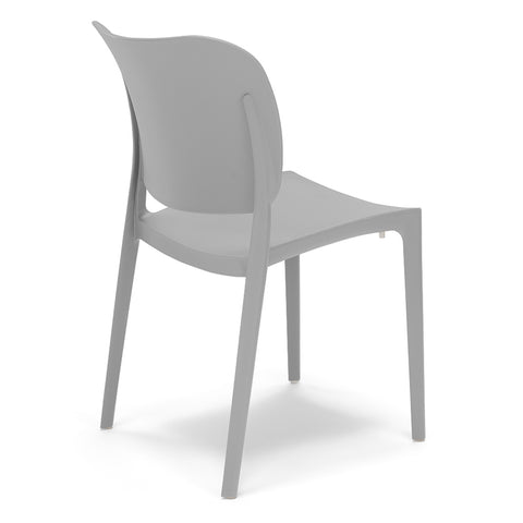 Sedia in polipropilene Orbita impilabile Design moderno da Interno/Esterno
