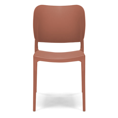Sedia in polipropilene Orbita impilabile Design moderno da Interno/Esterno