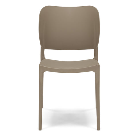 Sedia in polipropilene Orbita impilabile Design moderno da Interno/Esterno