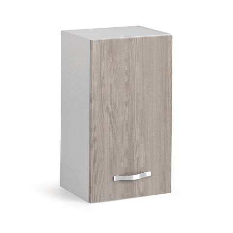 Pensile per cucina componibile da 40 cm con un’anta, realizzato in legno 100% MADE IN ITALY