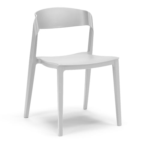 Sedia in polipropilene Paola impilabile Design moderno da Interno/Esterno