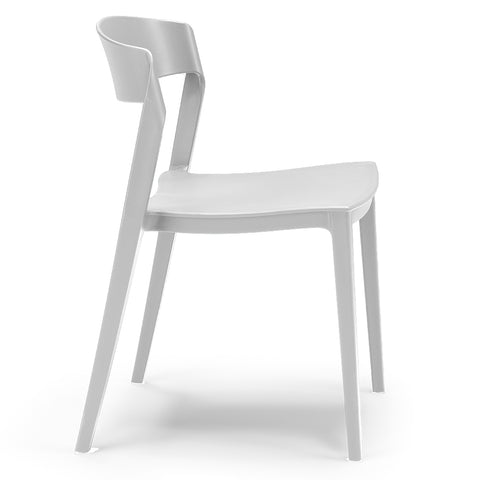 Sedia in polipropilene Paola impilabile Design moderno da Interno/Esterno
