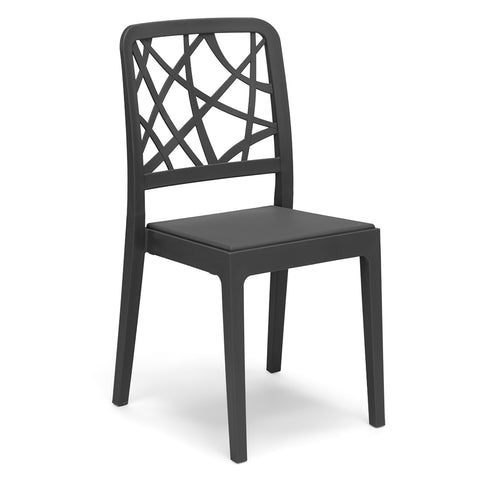 Sedia in polipropilene Penelope impilabile Design moderno da Interno/Esterno