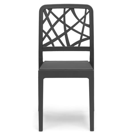 Sedia in polipropilene Penelope impilabile Design moderno da Interno/Esterno