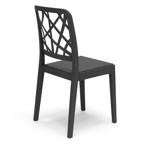 Sedia in polipropilene Penelope impilabile Design moderno da Interno/Esterno