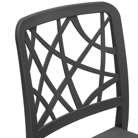 Sedia in polipropilene Penelope impilabile Design moderno da Interno/Esterno