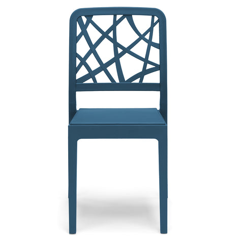 Sedia in polipropilene Penelope impilabile Design moderno da Interno/Esterno