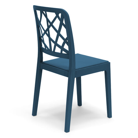 Sedia in polipropilene Penelope impilabile Design moderno da Interno/Esterno