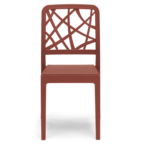Sedia in polipropilene Penelope impilabile Design moderno da Interno/Esterno