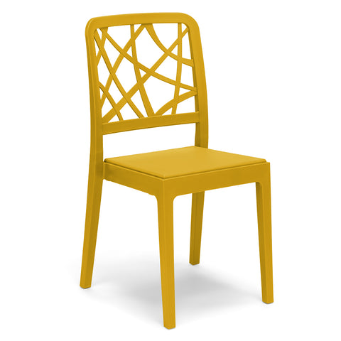 Sedia in polipropilene Penelope impilabile Design moderno da Interno/Esterno