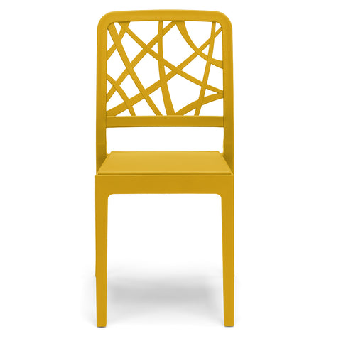 Sedia in polipropilene Penelope impilabile Design moderno da Interno/Esterno