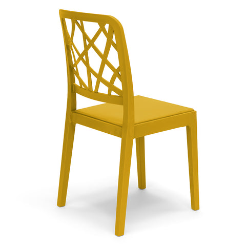 Sedia in polipropilene Penelope impilabile Design moderno da Interno/Esterno
