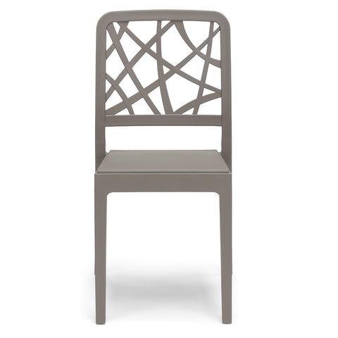 Sedia in polipropilene Penelope impilabile Design moderno da Interno/Esterno