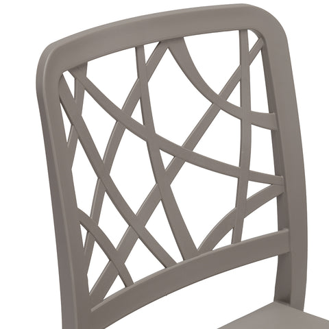 Sedia in polipropilene Penelope impilabile Design moderno da Interno/Esterno