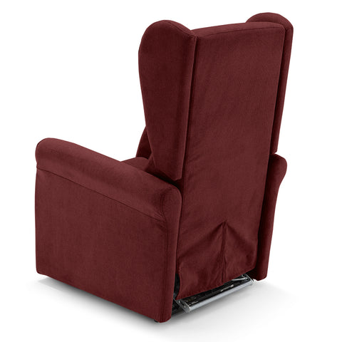 Poltrona elettrica relax 2 motori Pisa Design Bergere con Kit Optional Batteria
