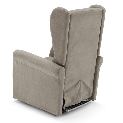 Poltrona elettrica relax 2 motori Pisa Design Bergere con Kit Optional Batteria
