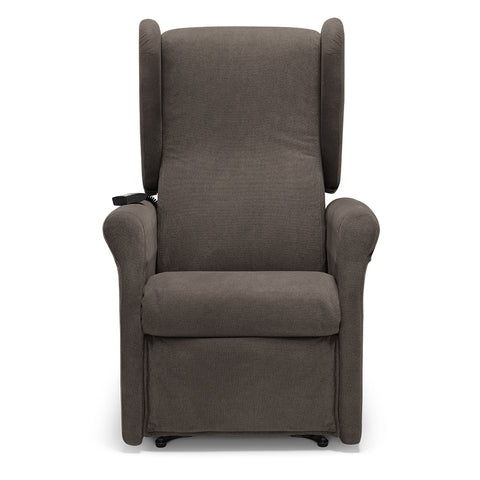 Poltrona elettrica relax 2 motori Pisa Design Bergere con Kit Optional Batteria