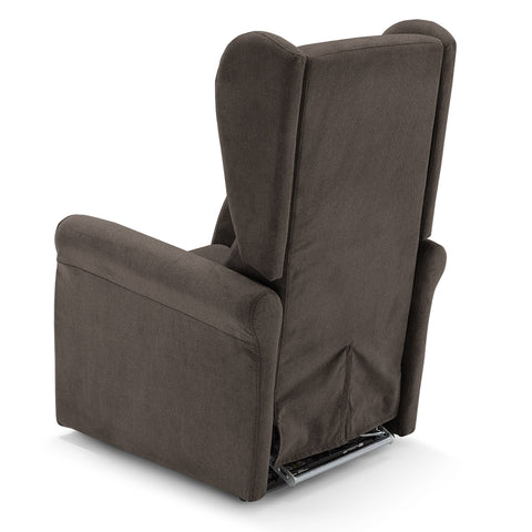 Poltrona elettrica relax 2 motori Pisa Design Bergere con Kit Optional Batteria