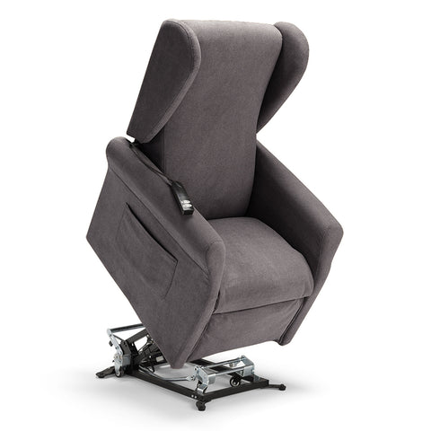 Poltrona elettrica relax 2 motori Pisa Design Bergere con Kit Optional Batteria