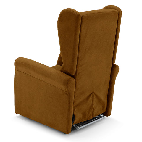 Poltrona elettrica relax 2 motori Pisa Design Bergere con Kit Optional Batteria